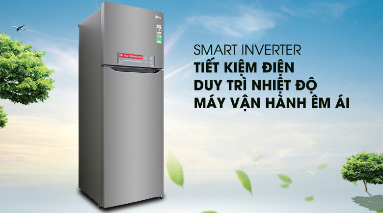Phân tích tính năng trên tủ lạnh LG inverter GN-M315PS
