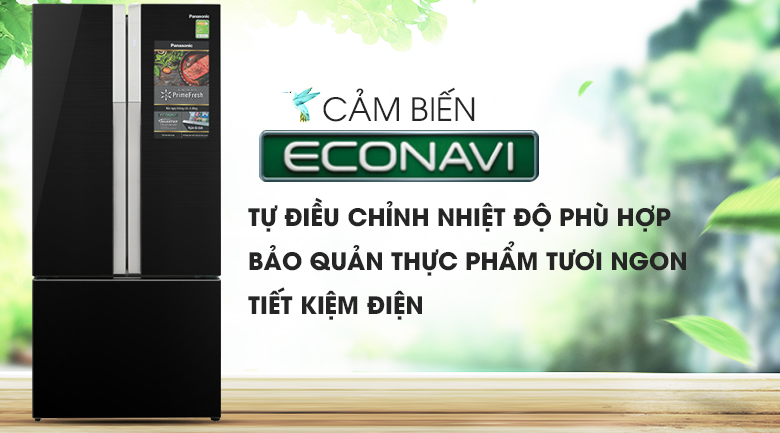 So sánh hai chiếc tủ lạnh Hitachi R-FWB545PGV2(GBK) và Panasonic NR-CY550QKVN