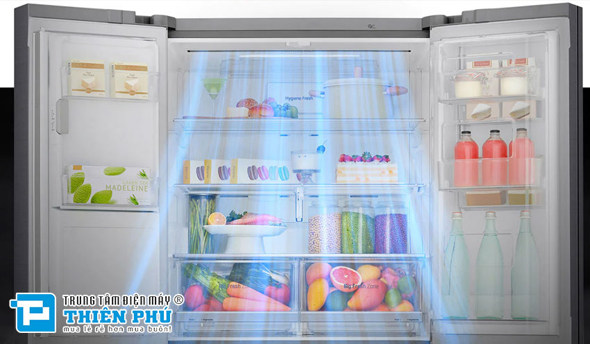 So sánh một số công nghệ ở tủ lạnh Hitachi R-FWB850PGV5 và LG GR-B22MC