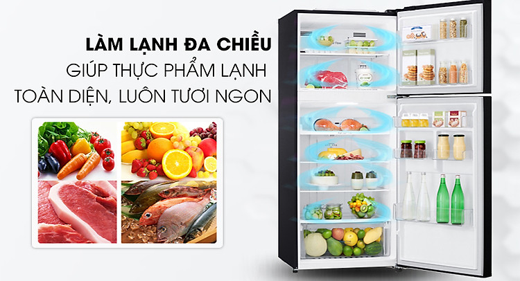 Tìm hiểu điểm giống, khác nhau giữa tủ lạnh Hitachi R-FG510PGV8(GBW) và LG GN-L422GB