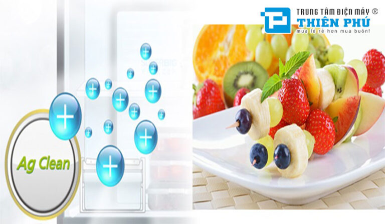 Ag Clean - công nghệ khử mùi kháng khuẩn tuyệt vời trên tủ lạnh chính hãng Panasonic