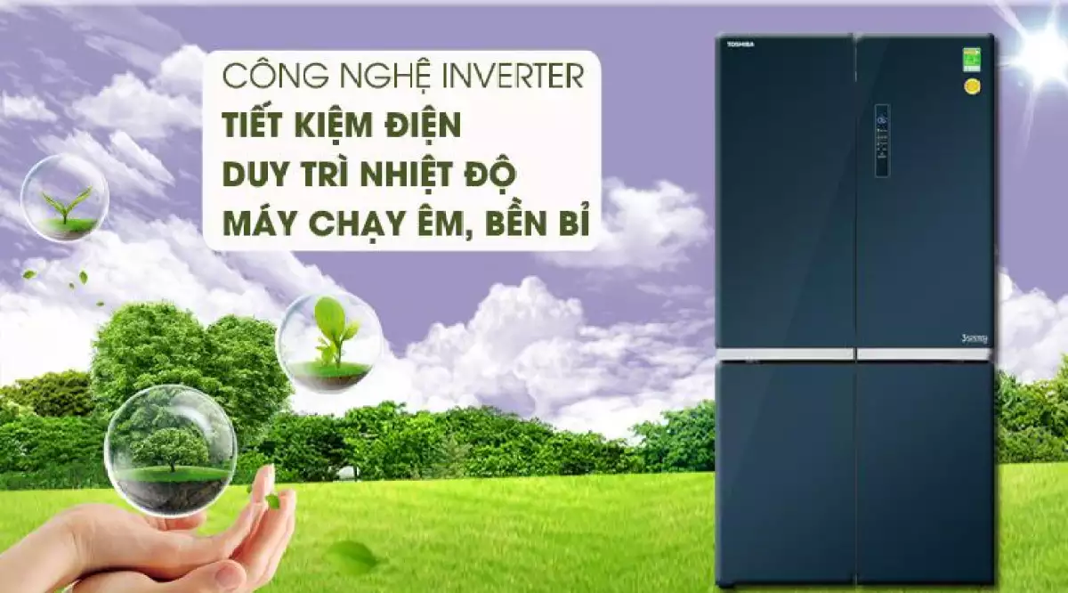 Tủ lạnh Toshiba GR-RF690WE-PGV và những công nghệ hiện đại