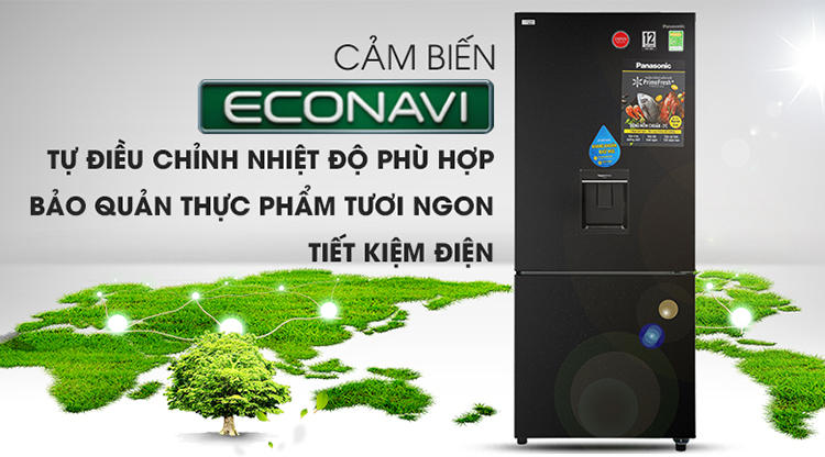 Nên mua tủ lạnh Panasonic NR-BX410WKVN tại Thiên Phú