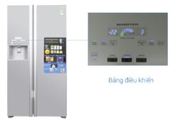 Ấn tượng về tủ lạnh Hitachi Side By Side R-FS800GPGV2(GS)