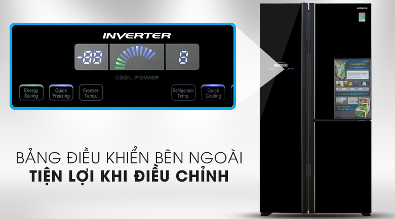 Tính năng đặc biệt đến từ tủ lạnh Hitachi R-FM800PGV2 bạn cần phải biết