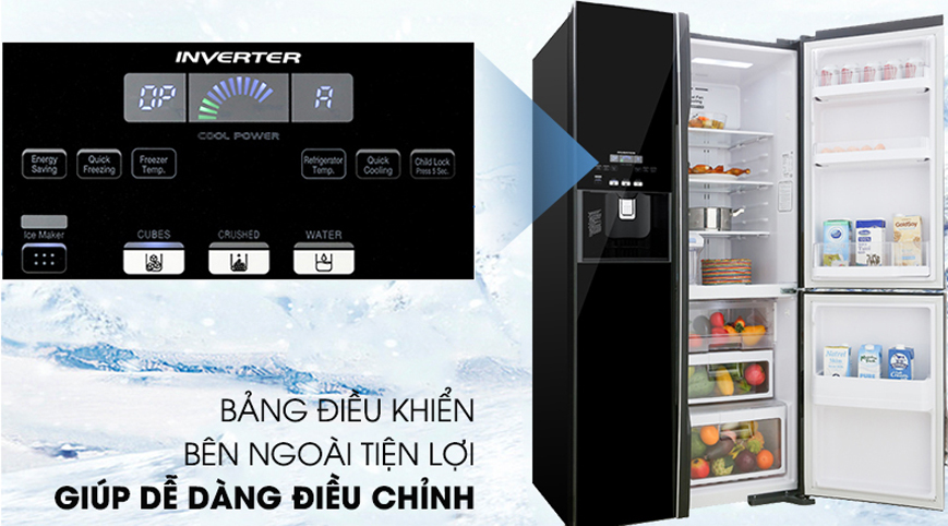 Tủ lạnh Hitachi R-FM800GPGV2(GBK) 584 lít có đáng để bạn lựa chọn?