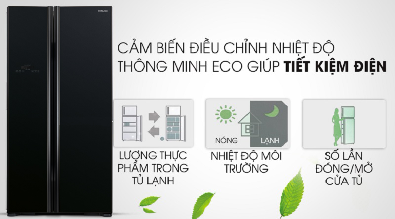 So sánh tủ lạnh Samsung RF56K9041SG/SV và Hitachi R-S700PGV2(GBK)