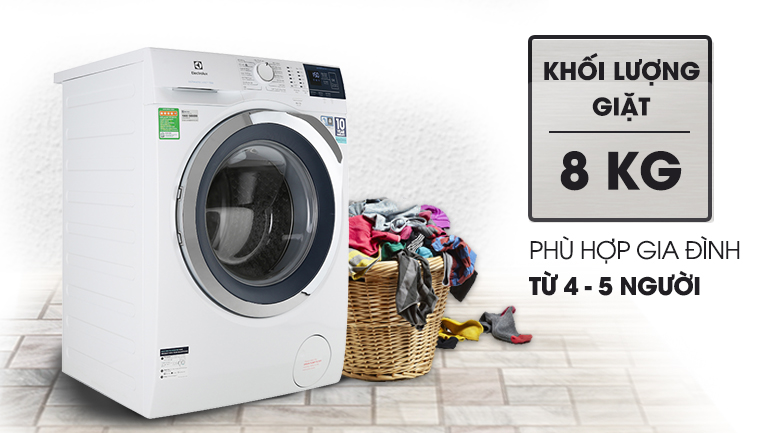 3 Chiếc máy giặt cửa ngang 8Kg tiết kiệm điện giá 9 triệu tốt nhất