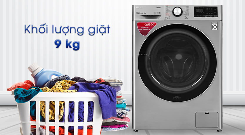 máy giặt LG 9kg