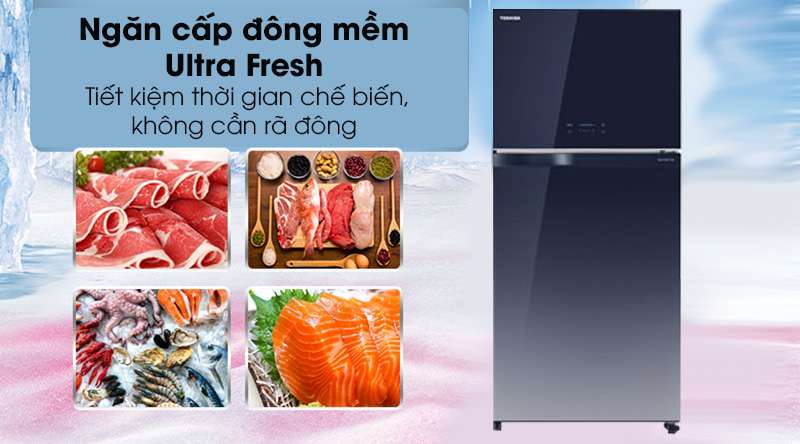 Tìm hiểu chiếc Tủ Lạnh Toshiba Inverter GR-WG66VDAZ 2 Cánh 600 Lít