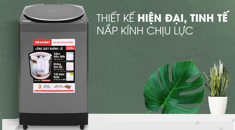 Ưu điểm nổi bật ở máy giặt Sharp ES-W102PV-H