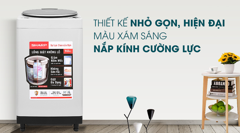 Đặc điểm nổi bật của máy giặt Sharp ES-W90PV-H
