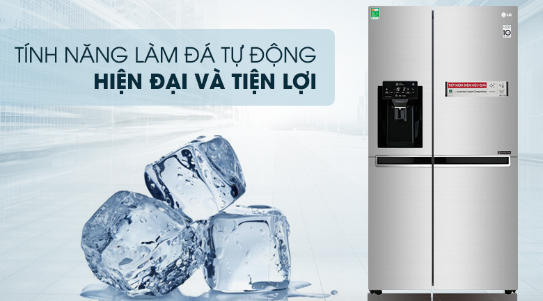 Tìm hiểu tính năng tủ lạnh LG side by side GR-D247JDS