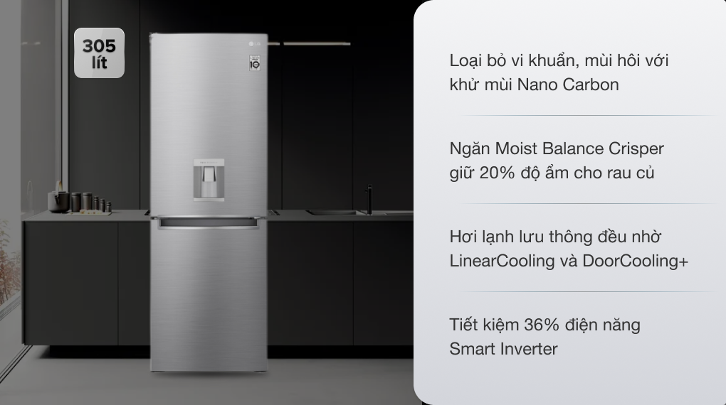 So sánh tủ lạnh Samsung 2 cánh RT38K5982DX/SV và LG GR-D305PS