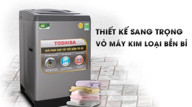 Bật mí tính năng máy giặt Toshiba AW-H1100GV9(SB)