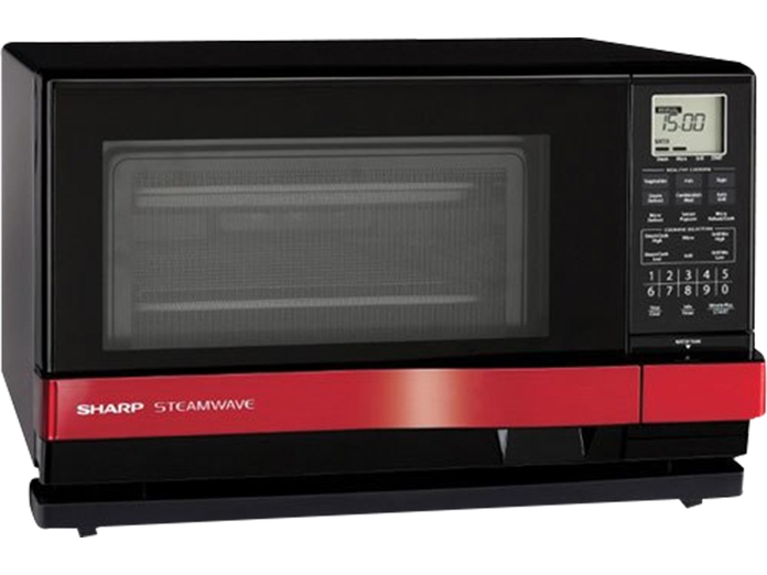 Lò Vi Sóng Sharp AX-1100VN(R) 27 lít có chức năng hấp giữ nguyên hương vị cho món ăn