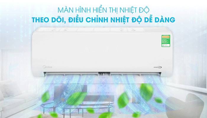 Nhận biết điều hòa Midea có tiết kiệm điện hay không qua 3 cách.