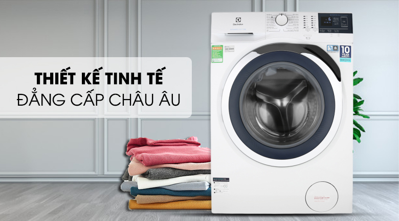 Máy giặt Electrolux Inverter EWF9024BDWB 9Kg cho khản năng giặt giũ hiệu quả