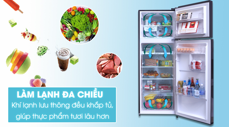 Muốn mua tủ lạnh giá rẻ, hãy chọn ngay tủ lạnh Casper RT-258VG tại Thiên Phú