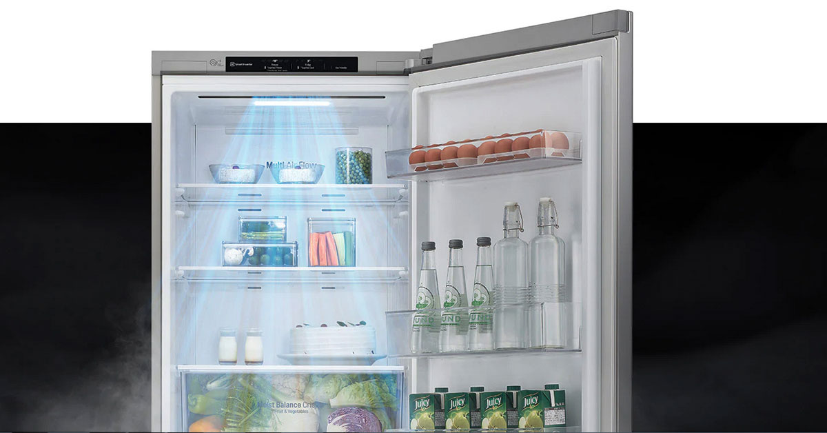 Tủ lạnh LG GR-B305PS sự lựa chọn tốt nhất cho gia đình có 4 thành viên sử dụng