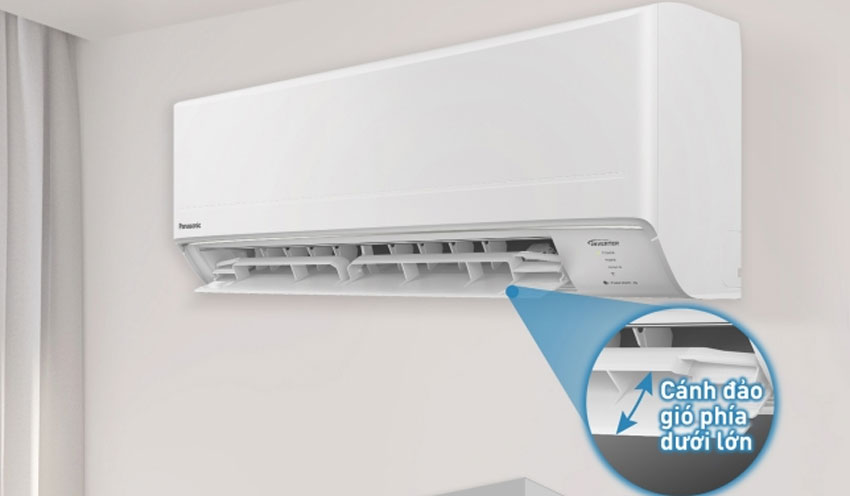 Thiết kế cánh đảo gió Big Flap của điều hòa Panasonic XPU12XKH-8 có ưu ...