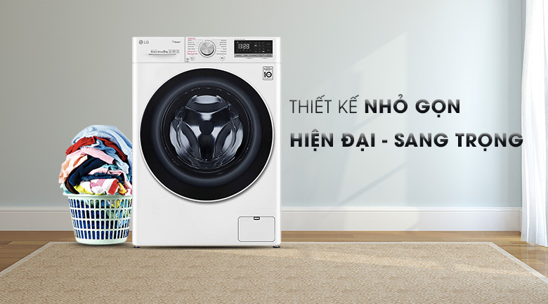 Máy Giặt LG Inverter FV1408G4W 8.5Kg Sấy 5Kg