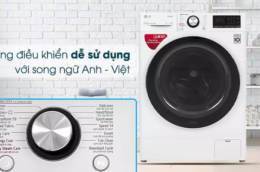Khám phá chiếc máy giặt LG Inverter FV1409S3W 9Kg có gì đặc biệt?
