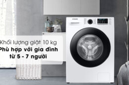 Điểm mặt 3 chiếc máy giặt Samsung cửa trước 10Kg bán chạy nhất hiện nay