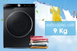 Đánh giá chi tiết máy giặt Samsung inverter WW90TP44DSB/SV 9kg