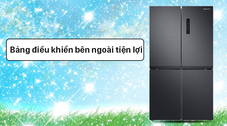 Model tủ lạnh Samsung RF48A4000B4/SV có những tính năng hiện đại nào?