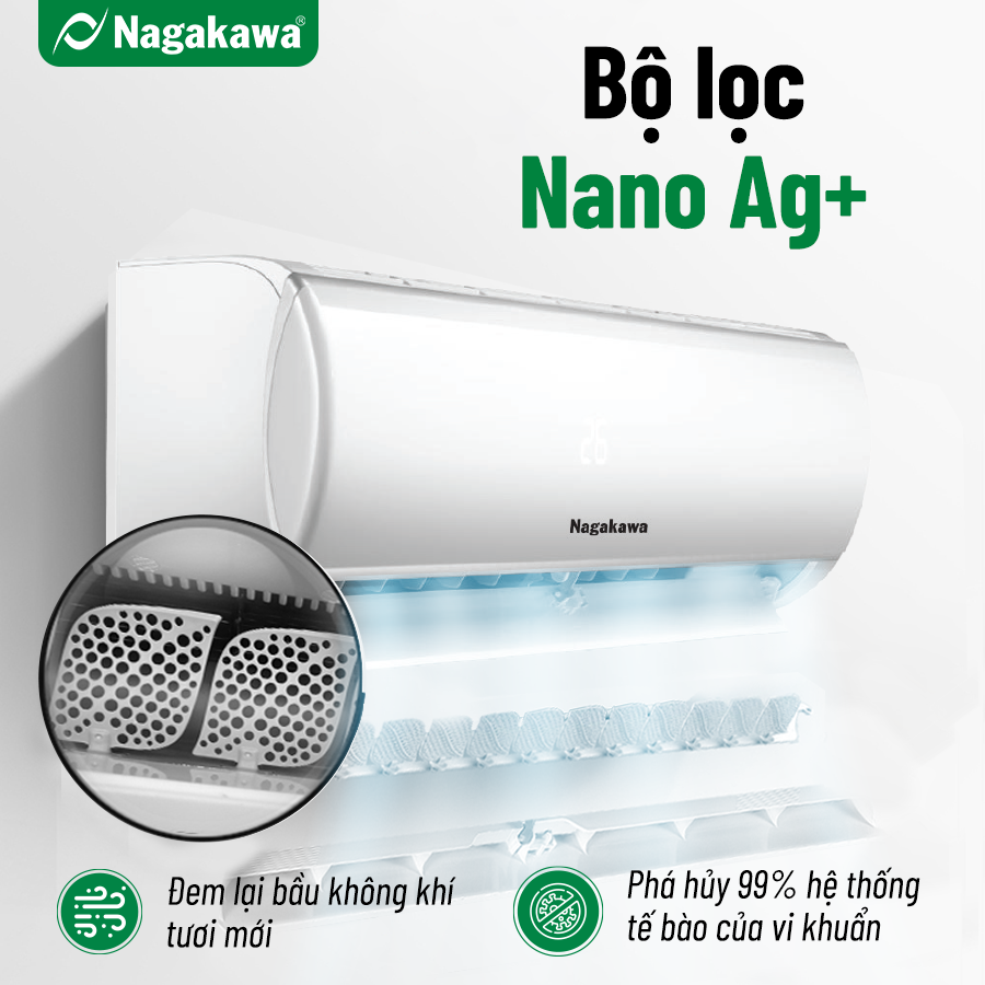 Điều hòa Nagakawa inverter