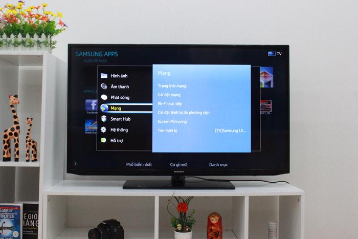 Hướng dẫn kết nối wifi cho Smart Tivi Samsung đơn giản ngay tại nhà