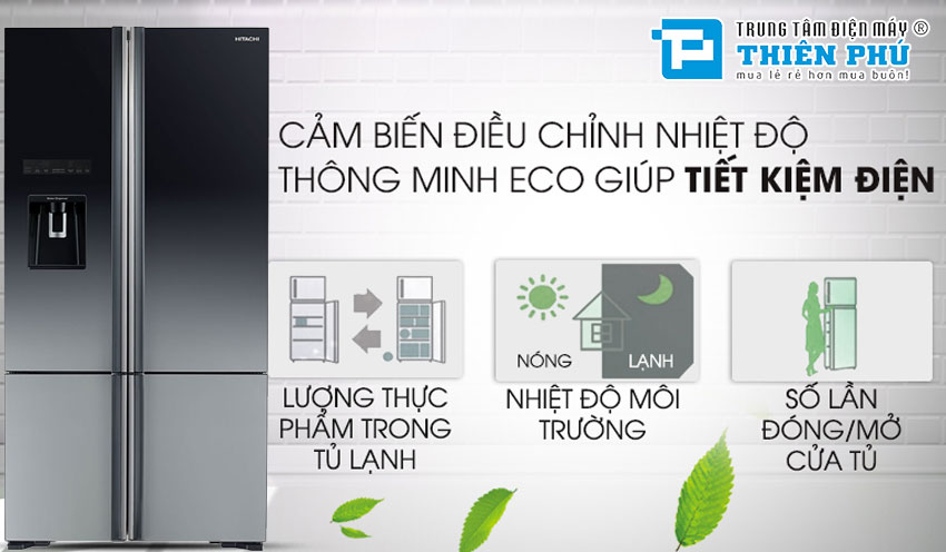 Tủ lạnh Hitachi R-WB780PGV6X(GBK/XGR) và Sharp SJ-FXP640VG-BK có những điểm gì giống, khác nhau?