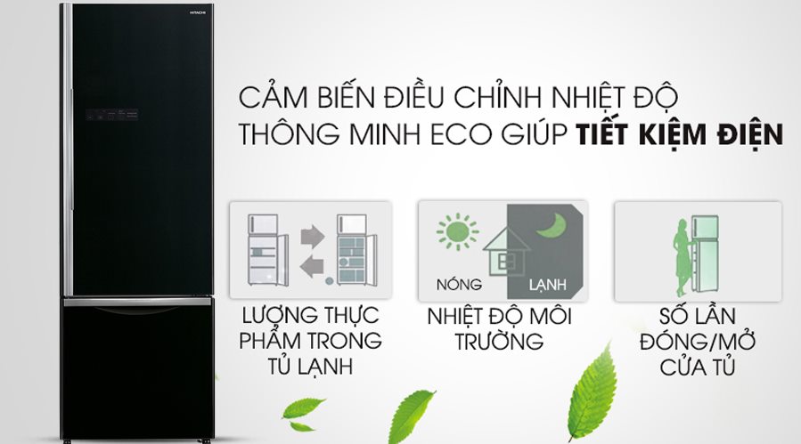 Một số mẫu tủ lạnh Hitachi inverter tiết kiệm điện tốt, bảo quản hiệu quả