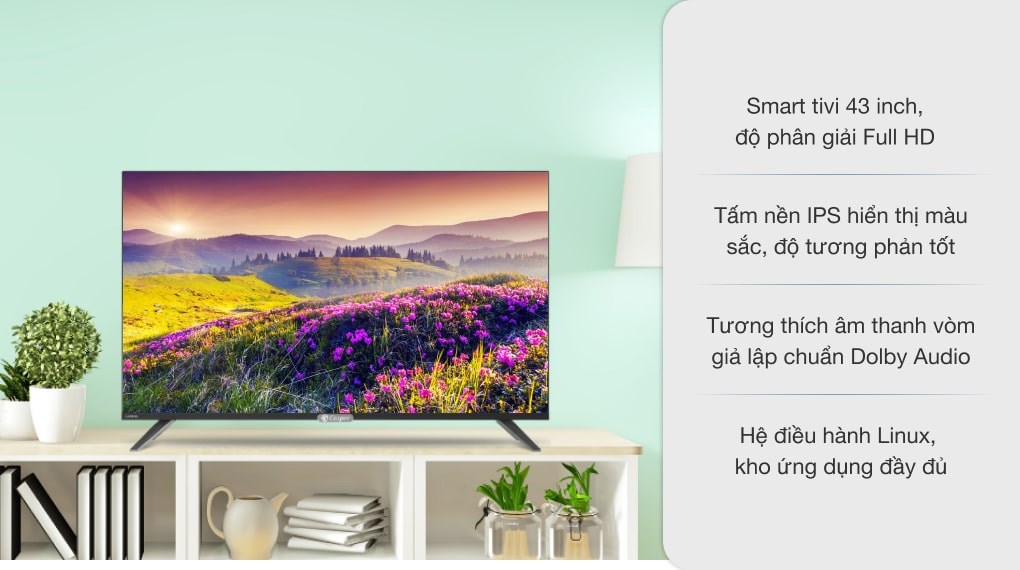 Có nên mua Smart Tivi Casper 43 Inch Full HD 43FX6200 giá rẻ cho gia đình