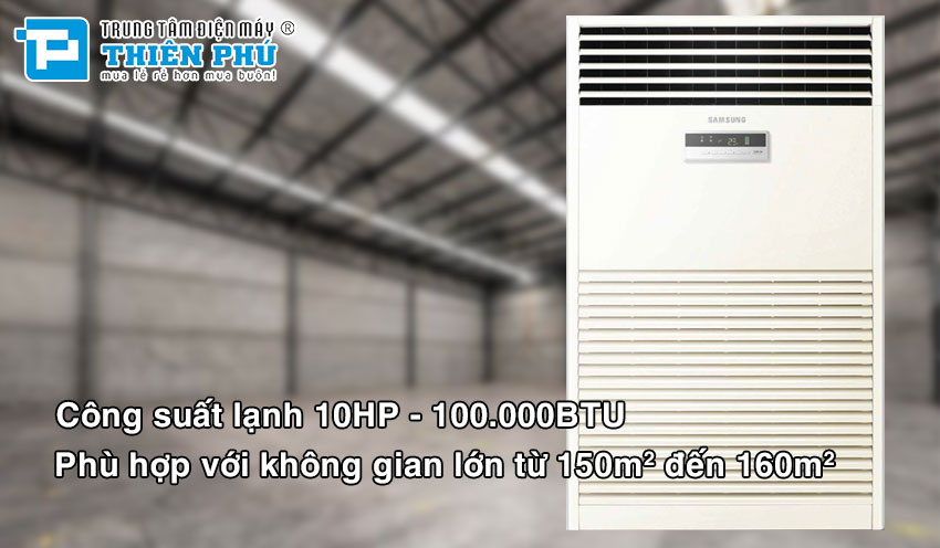 Điều Hòa Cây (Tủ Đứng) Samsung 1 Chiều Inverter 100000BTU AF0AKV3SAEENSG