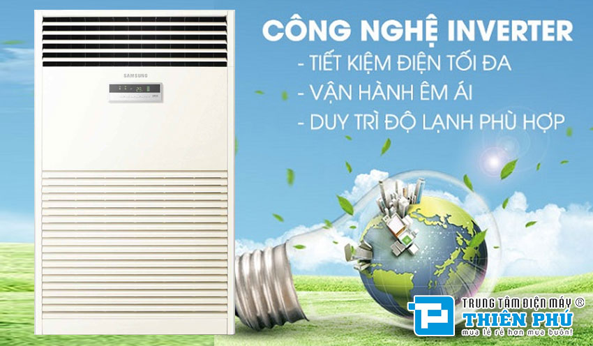 Điều Hòa Cây (Tủ Đứng) Samsung 1 Chiều Inverter 100000BTU AF0AKV3SAEENSG