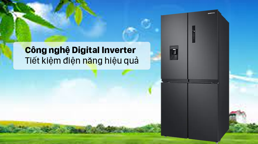 Điểm những tính năng nổi bật trên tủ lạnh Samsung 4 Cánh 488L RF48A4010B4/SV