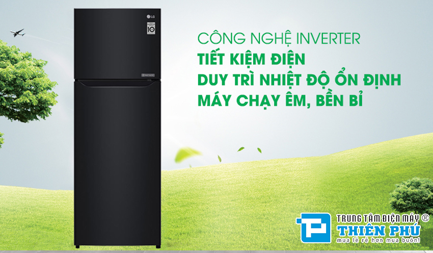 Tủ Lạnh LG Inverter 2 Cánh 209 Lít GN-B222WB