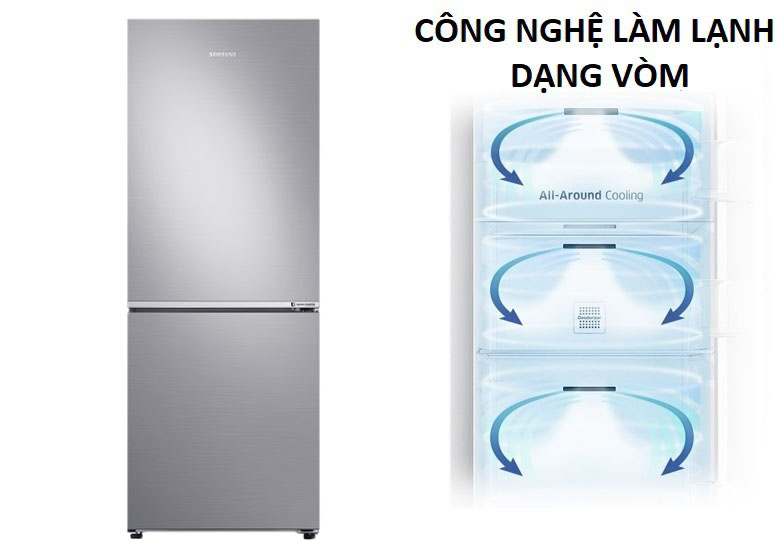 So sánh tủ lạnh Hitachi R-B330PGV8(BBK) và Samsung RB27N4010S8/SV