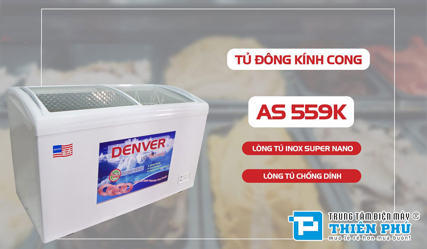 Tủ Đông Denver AS-559K 1 Ngăn Đông 360 Lít