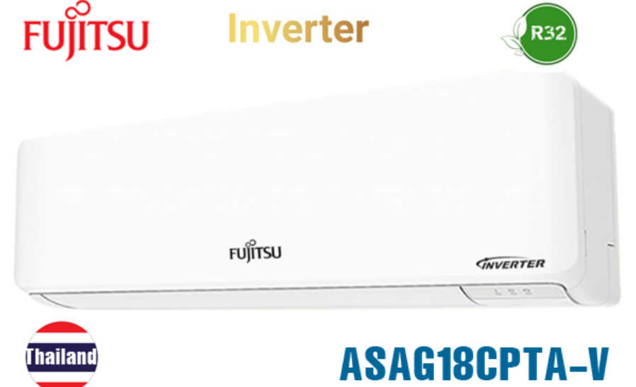 Thiết kế  điều hòa Fujitsu 1 chiều ASAG18CPTA-V sang trọng hài hòa với nội thất