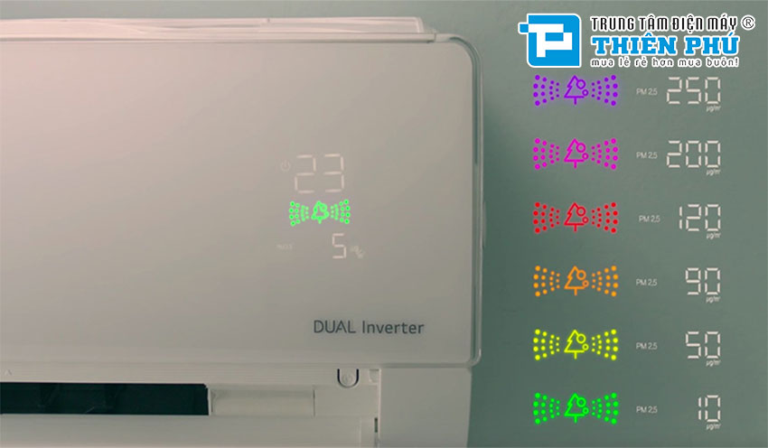 Điều Hòa LG 9000Btu 1 Chiều Inverter V10APFUV Gas R32