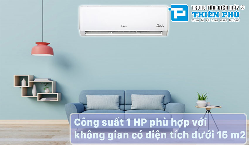 Điều Hòa Gree 9000Btu 2 Chiều Inverter GWH09PA-K6D1P4 Gas R32