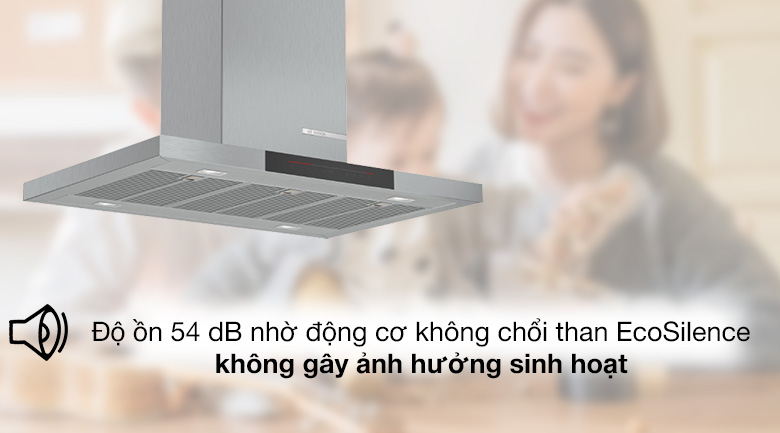 Máy Hút Mùi Đảo Bosch DIB98JQ50B 90 Cm Serie 6