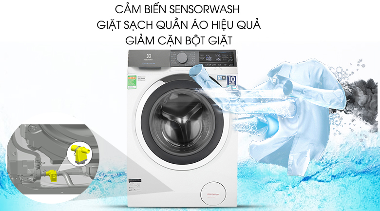 Những công nghệ tiên tiến của máy giặt Electrolux EWF1142BEWA