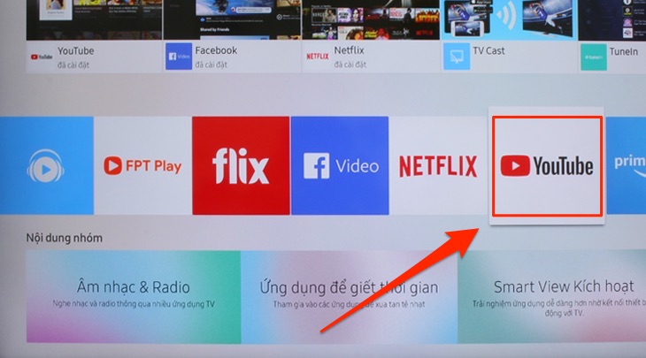 Tại sao Smart Tivi Samsung không xem được Youtobe
