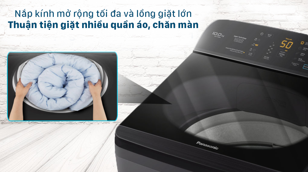 Giới thiệu 2 mẫu máy giặt Panasonic 8,5kg bán chạy nhất cuối năm 2021