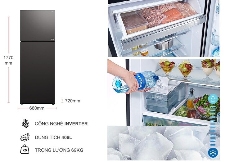 Nên dùng tủ lạnh Sharp SJ-FXP480VG-CH hay Hitachi R-FVY510PGV0(GBK)