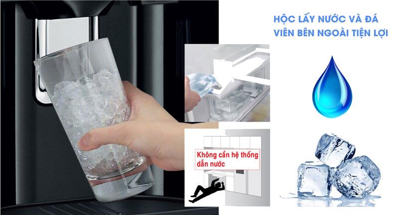 Khám phá mẫu sản phẩm đa tính năng - Tủ lạnh Hitachi Side By Side R-MX800GVGV0(GBK)